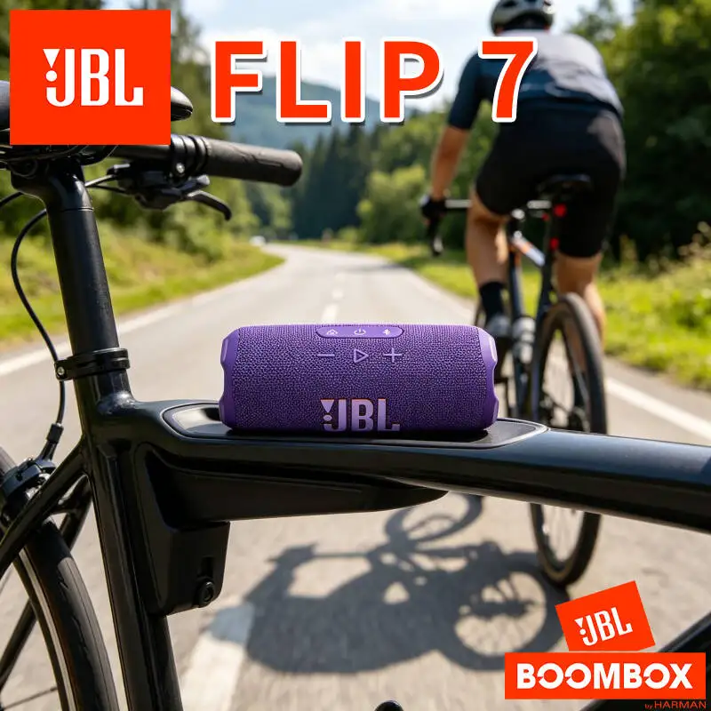 Altavoz Inalámbrico JBL Flip 7 Kaleidoscope, Nuevo, para el Ocio Diario en Zonas Residenciales, Reproduce Música para Actividades Comunitarias al Aire Libre