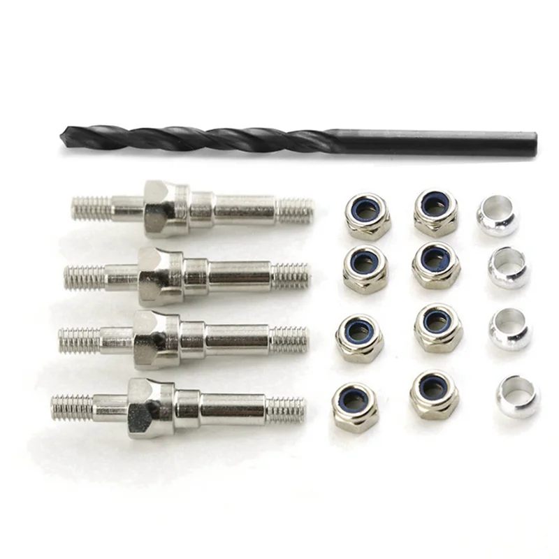 AS96-2X حامل صدمات معدني من الصلب لـ ARRMA 1/8 KRATON Typhon Talion سيئة السمعة 1/7 مخالفة RC ترقيات السيارات، 2