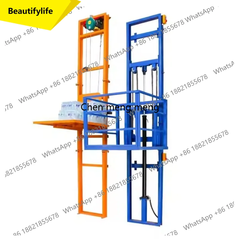 A55 Factory Price Electric Hydraulic Elevator Lift 500 1000kg  2-12m Height Loading Platform for Construction Warehouses Home