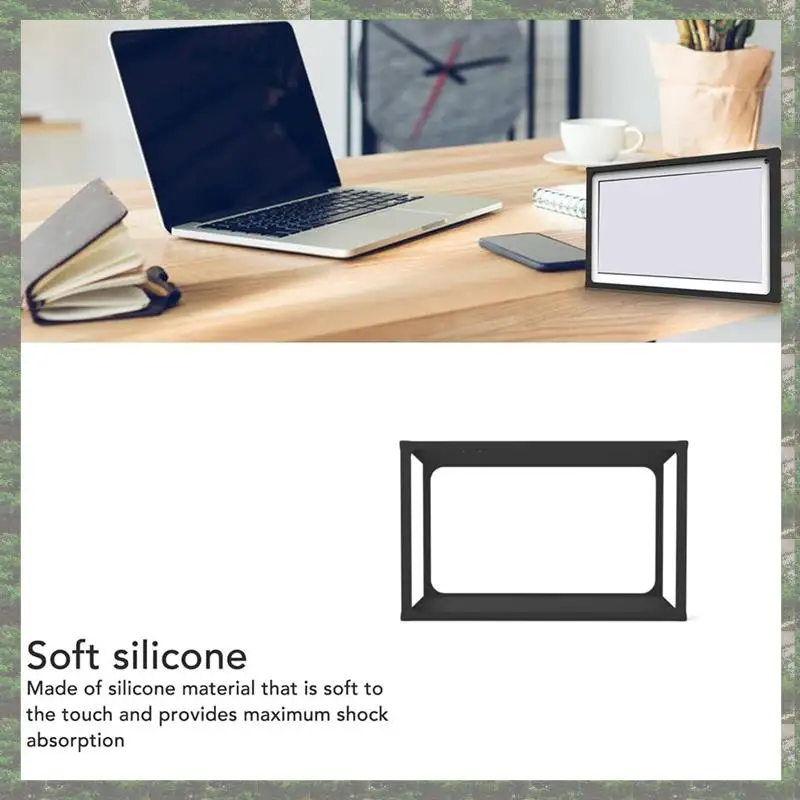 

Чехол для Echo Show 15, защитный чехол-рамка, силиконовый чехол для Echo Show 15, пылезащитный защитный чехол для умного динамика