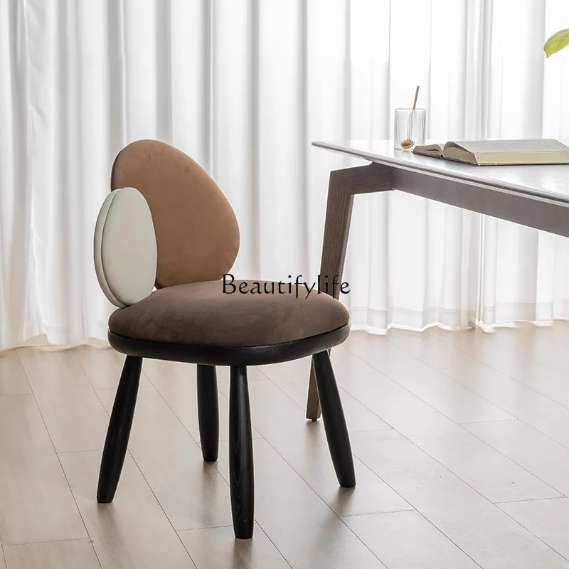 3-كرسي فردي من العصور الوسطى خفيف فاخر بواسطة حقيبة ناعمة كرسي مكتب شخصي