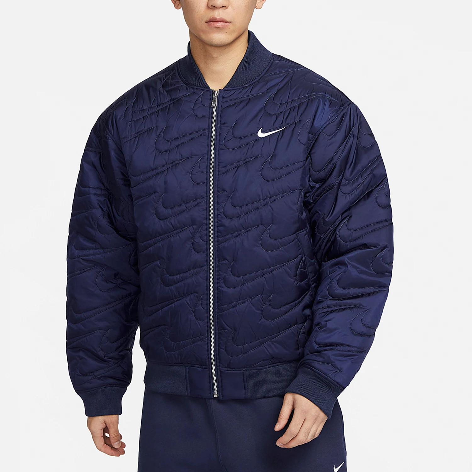 Nike genuine seasonal new men's loose and warm sports cotton clothing FV6152-410