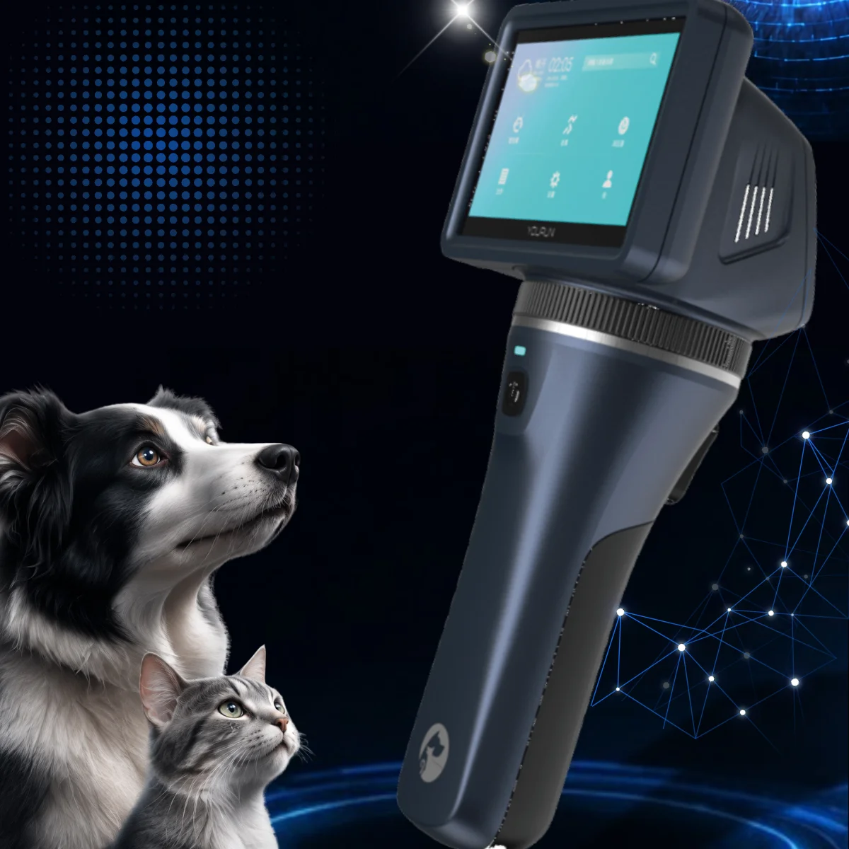 Veterinary UVA Corneal Cross-Linking Device for Animal Eye Treatment CE Certified for Horse/Cat/DOG 365nm UVA