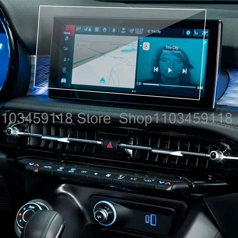 Tempered Glass Screen Protector For Alfa Romeo Tonale 2023 10.25 inch GPS Navigation  Cover Protective Film