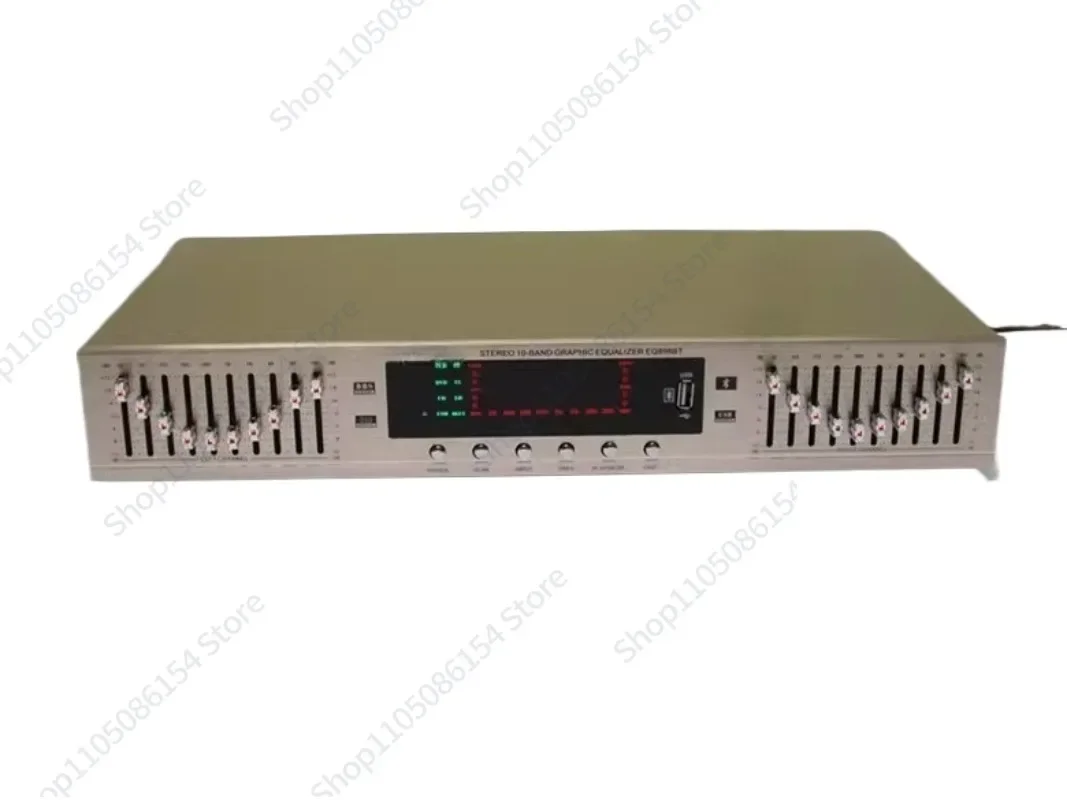 

20-Segment U disk with built-in Bluetooth stereo high school bass adjustment hifi fever home EQ equalizer