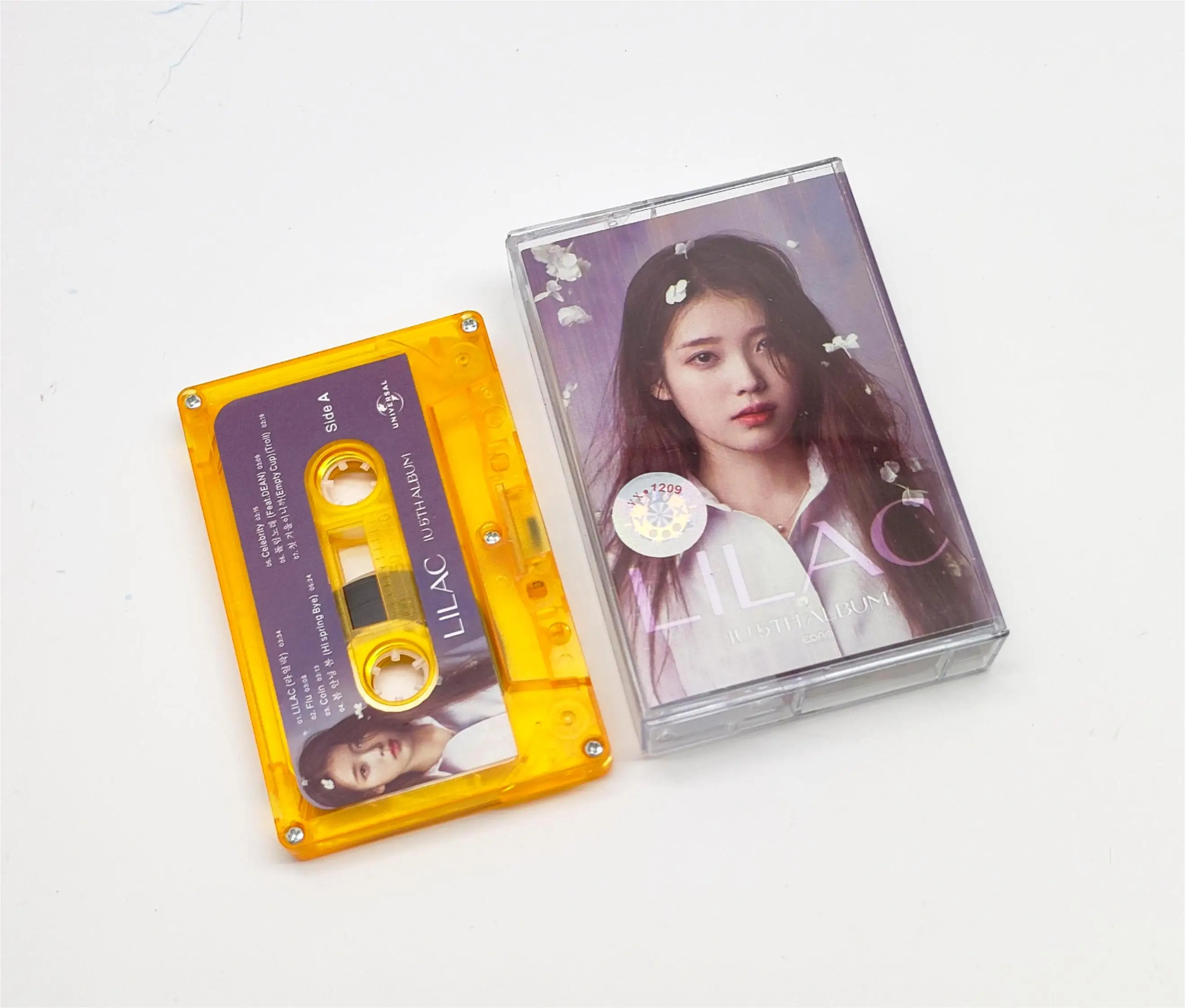 New Lee Ji Eun IU Music Magnetic Tape lilac Album Cassettes Cosplay Soundtracks Box Walkman Recorder Car Tape Collection Gifts