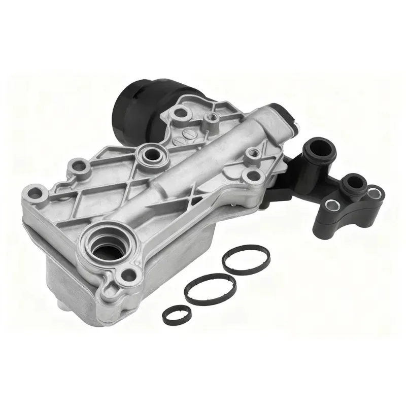 OEM 6511800565  Oil Filter Housing forMercedes A180 A200 CLA200 CDI OM651 Engine with Oil Cooler