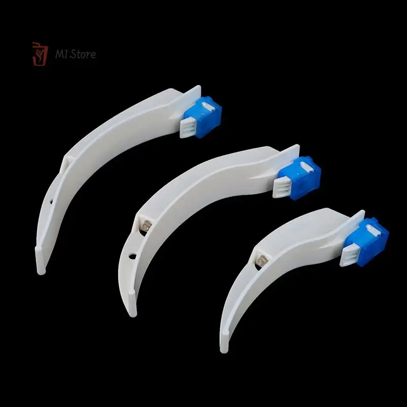 Imagem -02 - Anestesia Laringoscópio Lâmina Endoscópio Intubação Endotraqueal Faringe Drug Delivery Device Descartável
