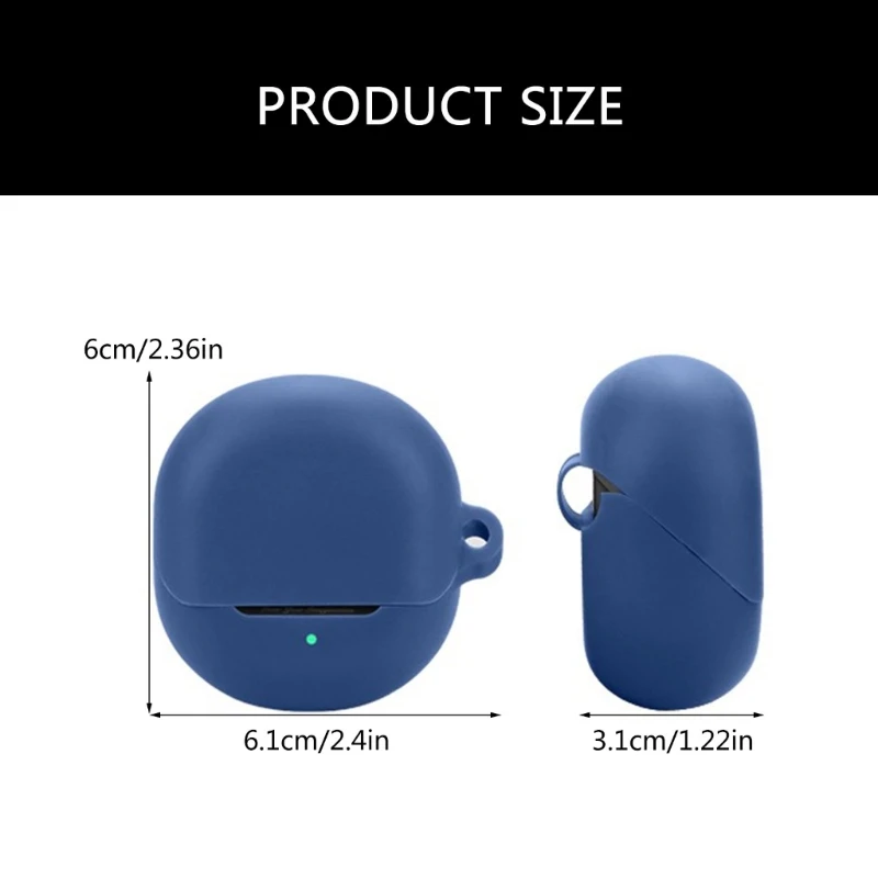 Dropship silicone caso protetor macio silicone fone ouvido capa apto para fone ouvido air5