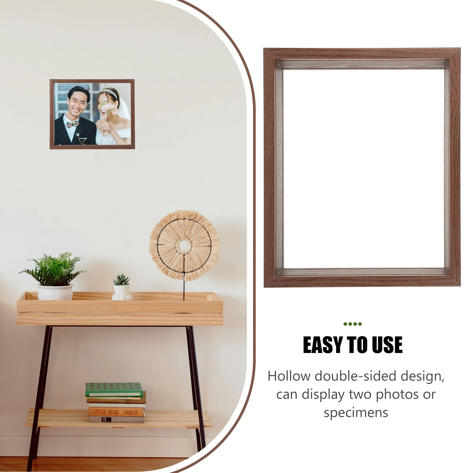 

Diy Specimen Display Frame For Dried Flowers Plants Pressed Leaves Shadow Box Empty Picture Frame Craft Wall Decor Home