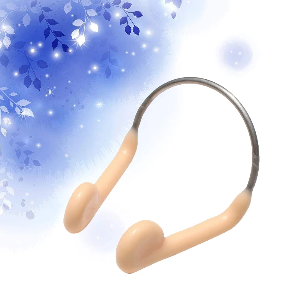 

4pcs Swimming Nose Clip Soft Silicone Water Plugs Adult Protector Reusable Durable Comfortable For Pool Swimmers