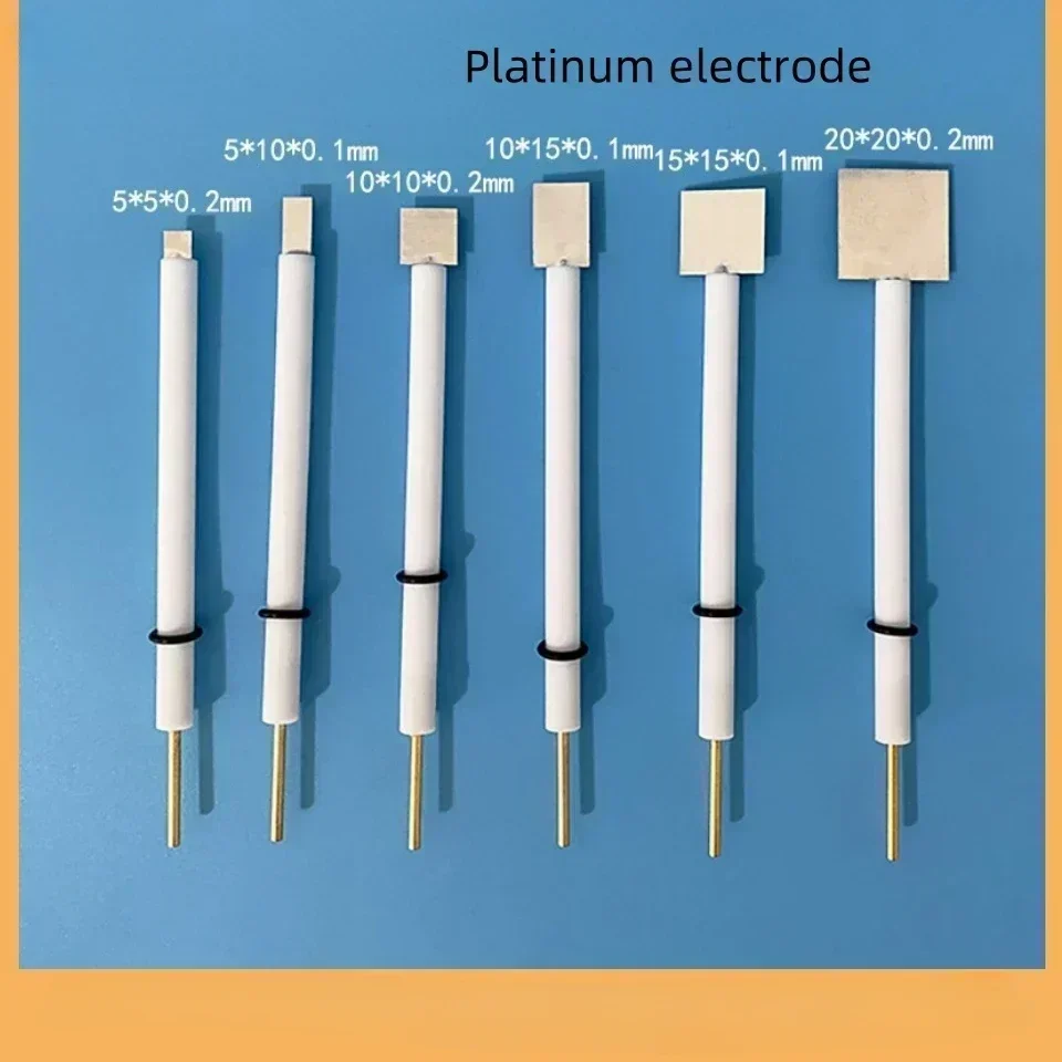 10x10x0.1mm Pt pure platinum electrode/dedicated for electrochemical electrolysis analysis