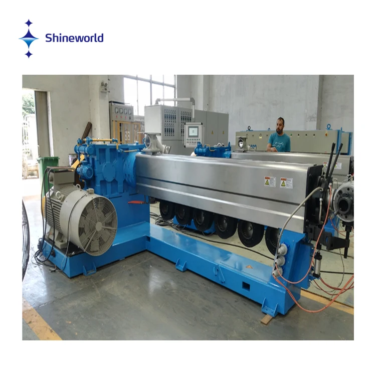 Shineworld 2024 100+60 Cable cable extruder line sheathing machine cable extruder line