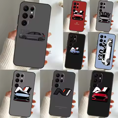 i30N Sports Car Case For Samsung Galaxy S22 S23 Plus S21 S23 Ultra S20 FE S8 S9 S10 Note 10 20 Ultra Coque