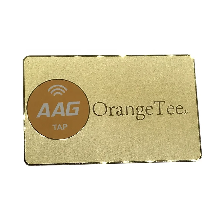 Customized query China Factory Competitive Price Custom Stainless Steel Engraved logo Mirror Metal Business Card