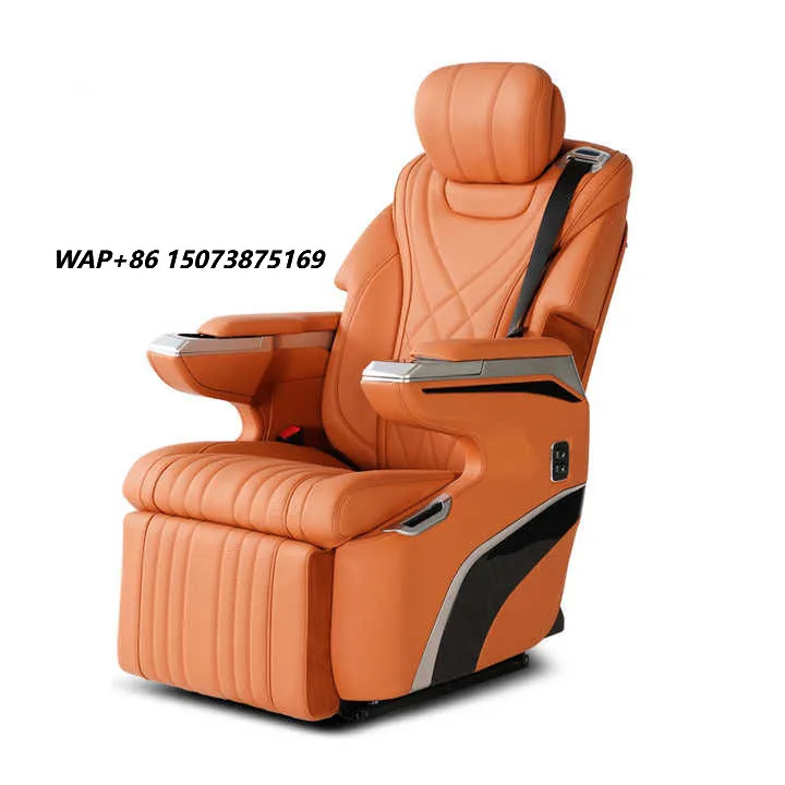 Premium Quality Cheap Luxury Car Seats With Table Leather Vip Aviation Power Seat