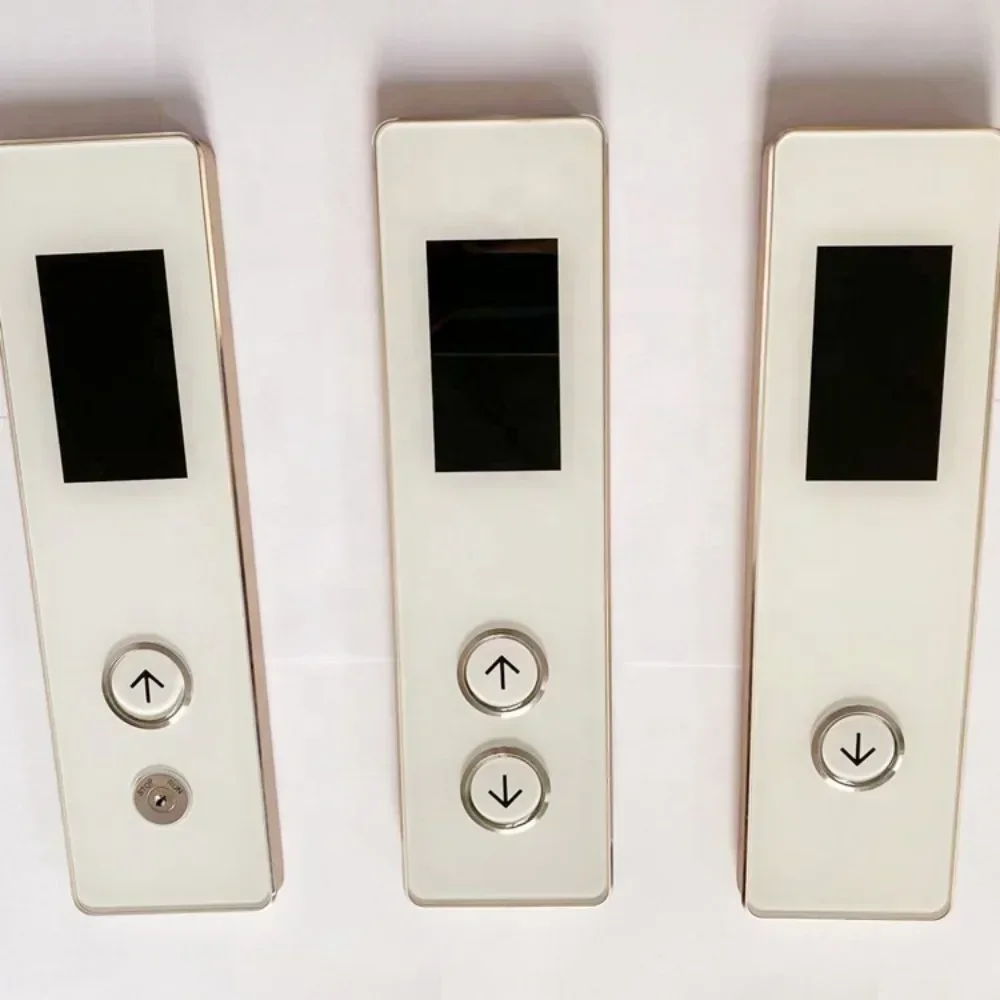 Surfa Mounted Operation Panel Elevator COP HOP with Tempered Glass Panel