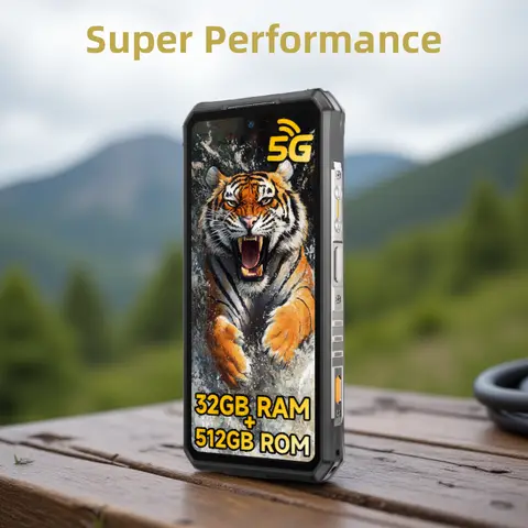 Ulefone Armor 28 Pro 5G AI Rugged Phone 512GB ROM Smartphone 120W MTK Dimensity 7300 10600mAh 6.67”AMOLED 64MP Mobile Phone