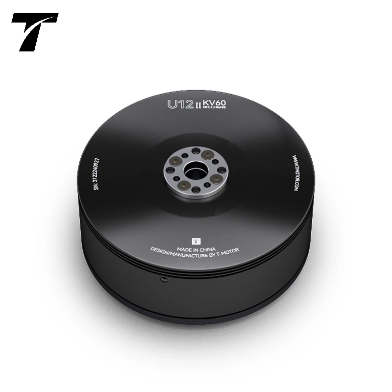 

T-MOTOR U12 II KV60 KV120 Waterproof Max Thrust 20kg Brushless Dc Motor For Drone UAV Airplane Aircraft