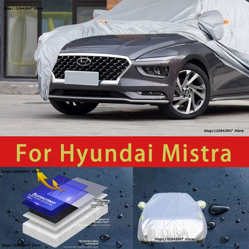 For Hyundai Mistra Car protective cover, sun protection, cooling protection, car clothing, car paint protection auto