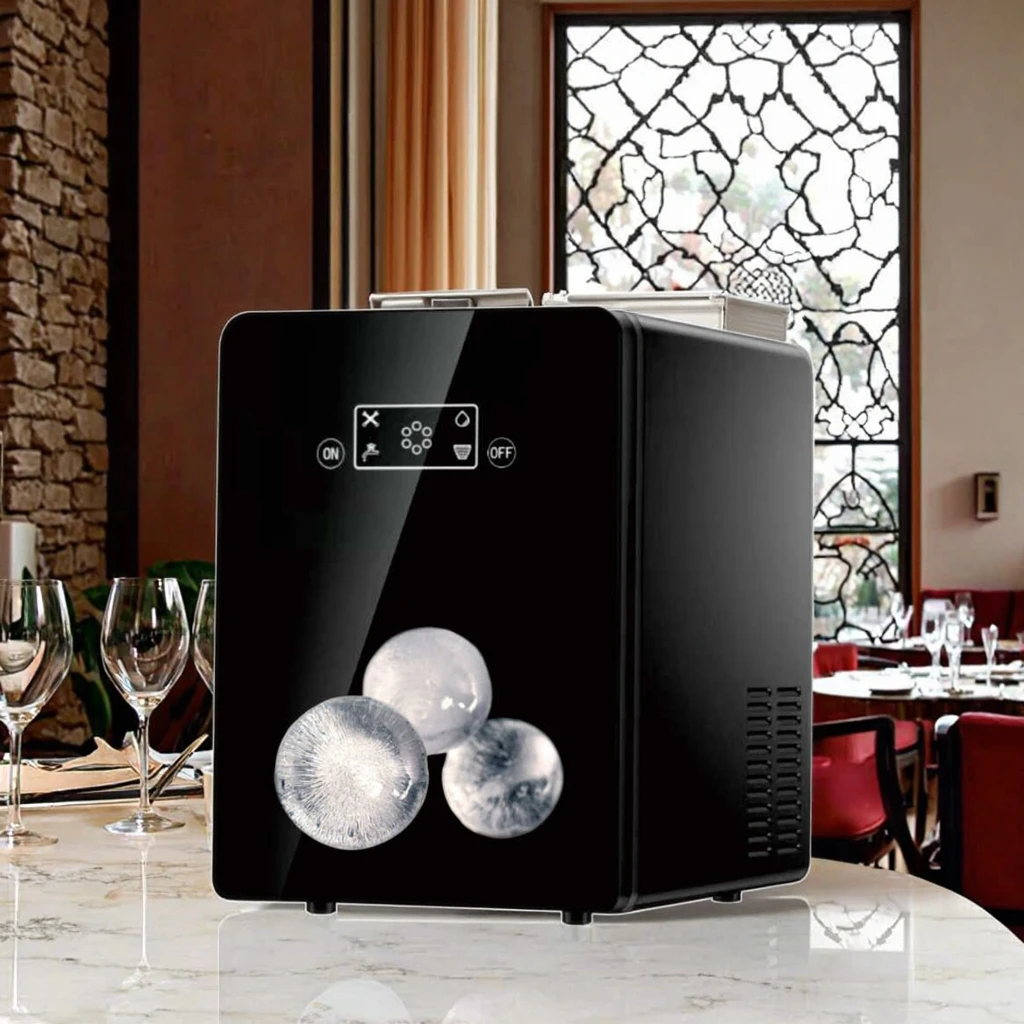 

Прозрачные ледяные шары Crystal Clear Ice Compact Sphere Ball: прочные, для хранения, большие, прозрачные, для коктейлей, напитков и виски