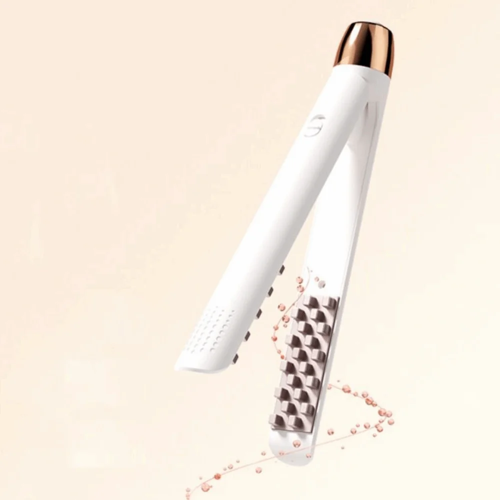 

Accessory Tool Quick Heating Hair Straightener Negative Ion Clip-In Design Hair Curler Professional Styling Tool Dormitory