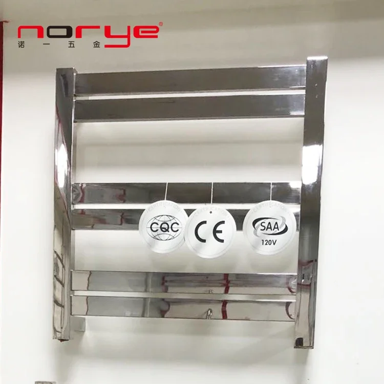 Commercial Washroom Manufacturer Steel Electric Heated towel Rail Towel Rack Dryer