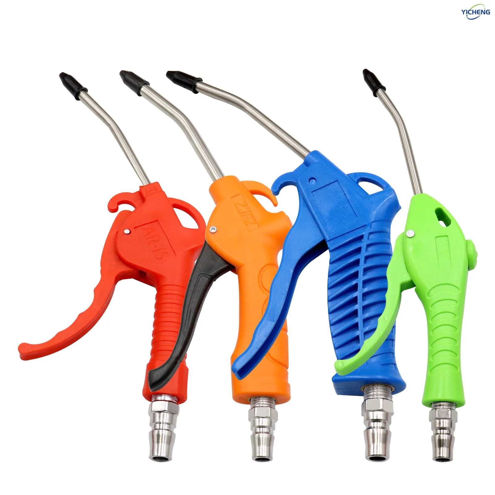 PNEUMATIC Industrial Air Blow Gun with,Pneumatic Air Compressor Accessory Tool Dust Cleaning and Blower Gun （1 set）