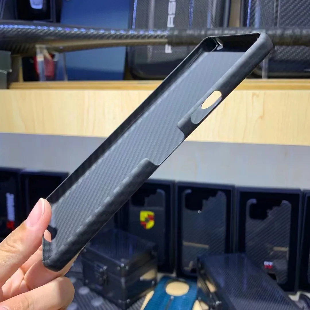 Защитный чехол из настоящего углеродного волокна для Sony Xperia 10 IV 5G, ультратонкий деловой чехол из арамидного волокна sony xpreia 10 iv, матовый чехол для телефона