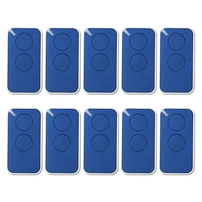 

ABZZ-Rolling Gate Remote Control 433Mhz For NICE Wireless Garage Door Controller- 10PCS Set Fits For NICE INTI 2 1 INTI2 INTI1