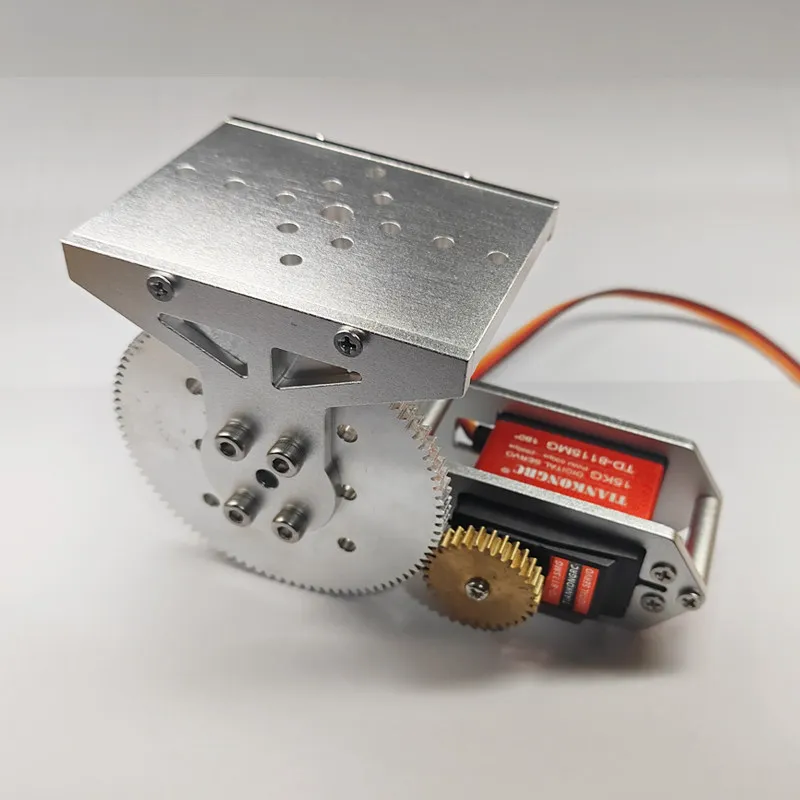 Single Degree of Freedom PTZ Servo Gimbal Kit for Robotics Competition Frame