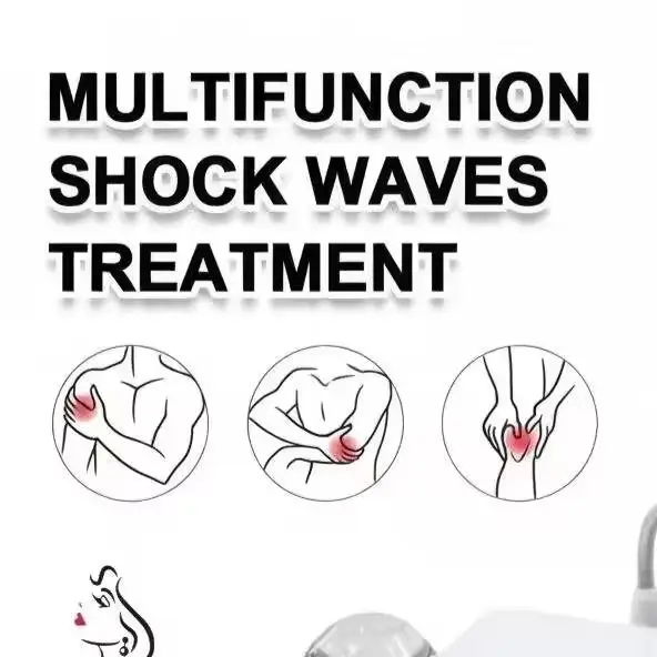 Multifunction Shock Waves Treatment Machine Non Invasive Body Pain Relief Deep Tissue Physiotherapy Massage Equipment