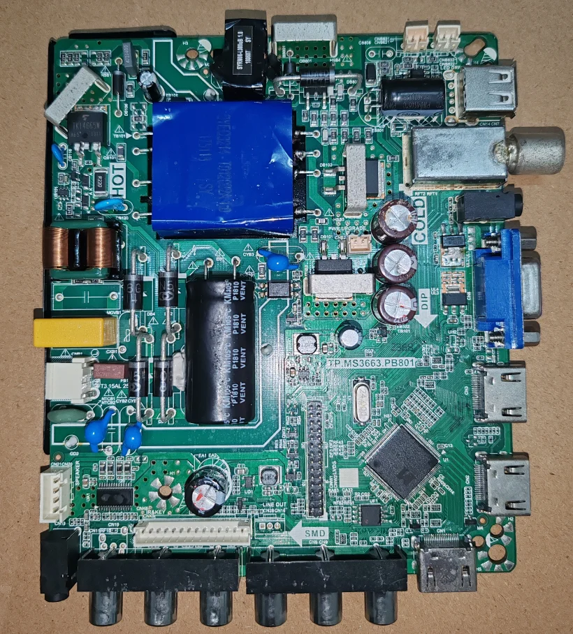 

Плата управления LED-телевизором TP.MS3663.PB801: Выбор двухцветных трансформаторов для подсветки