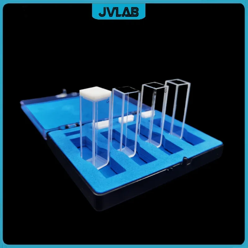 

Malvern Cuvette Fluorescence Glass Cuvette 3.5ml Liquid Sample Absorption Cell Light Path 10mm Acid & Alkali Resistance