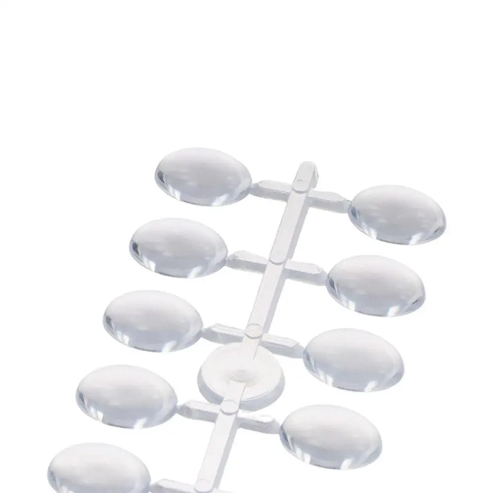 Esmalte de uñas duradero, práctica cuadrada en forma de corazón, exhibición de Color de uñas acrílicas, herramientas para uñas, estante de muestra de Color, tarjeta de Color de uñas transparente