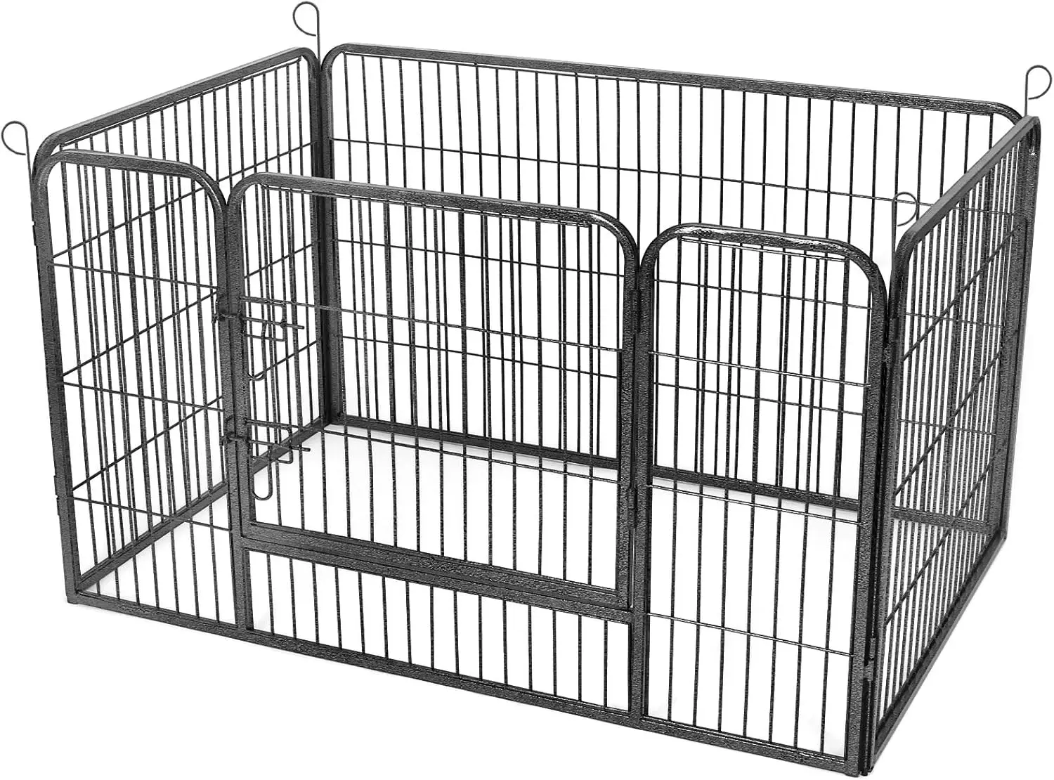 FEANDREA outdoor enclosure, puppy run, dogs fence, dogs playpen, 122x80x70cm