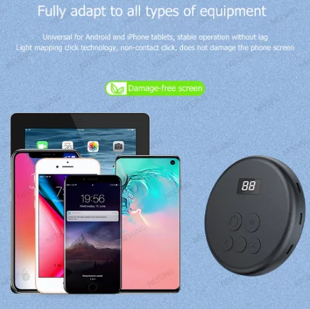 โทรศัพท์มือถือหน้าจอ Clicker ทางกายภาพอัตโนมัติอัจฉริยะ Mute คลิก