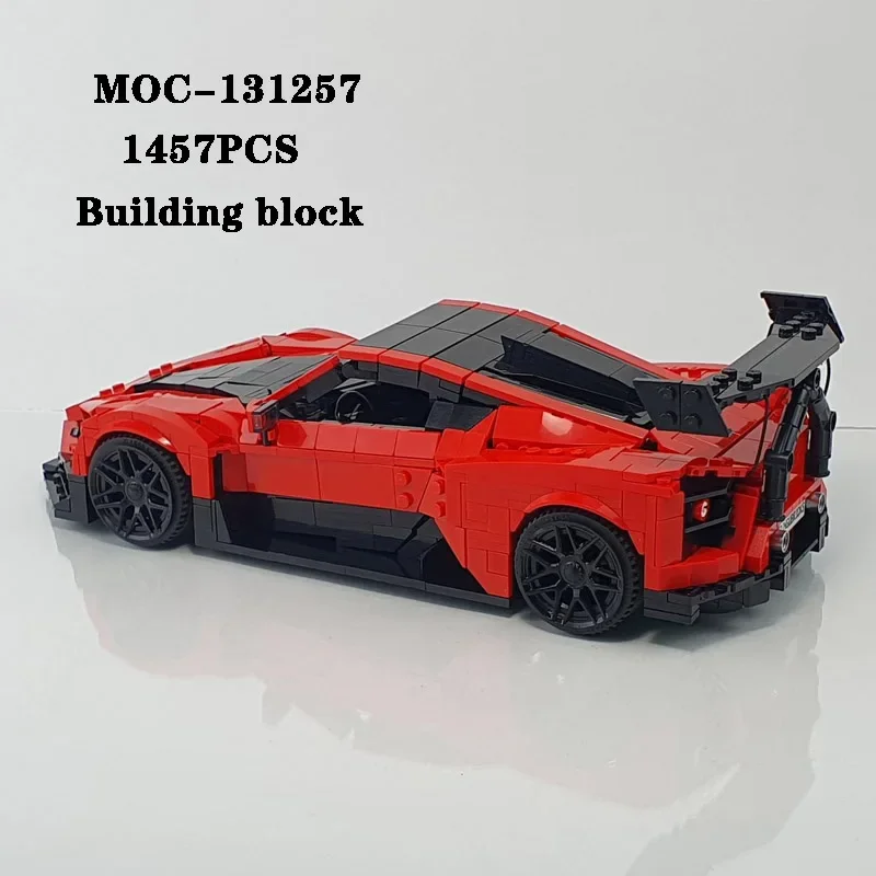 

Classic Building Block MOC-131257 Supercar Static Version 1457pcs High Difficulty Splicing Part Adult Children Toy Birthday Gift