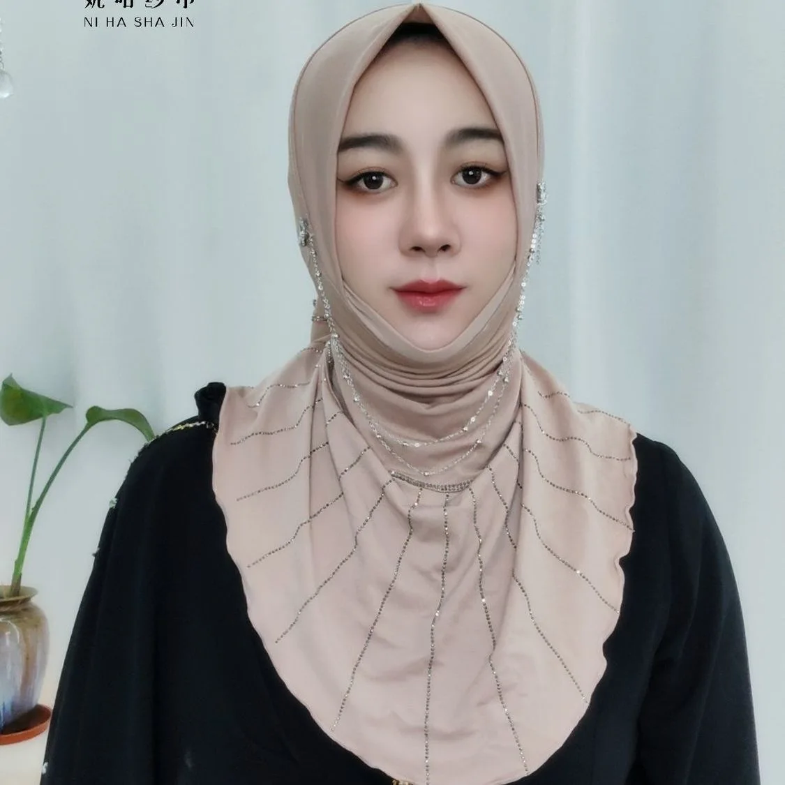 Ready 2025 Hijab Accessories Islam Moslem Girls Head Covers