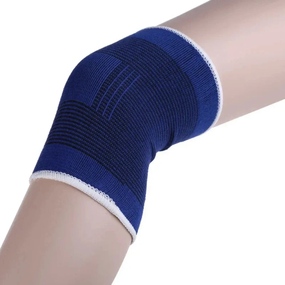 2 pezzi di supporto per ginocchio, stabilizzatore per manica di compressione a avvolgimento singolo per artrite, protezione della rotula del menisco, corsa, uomo e donna