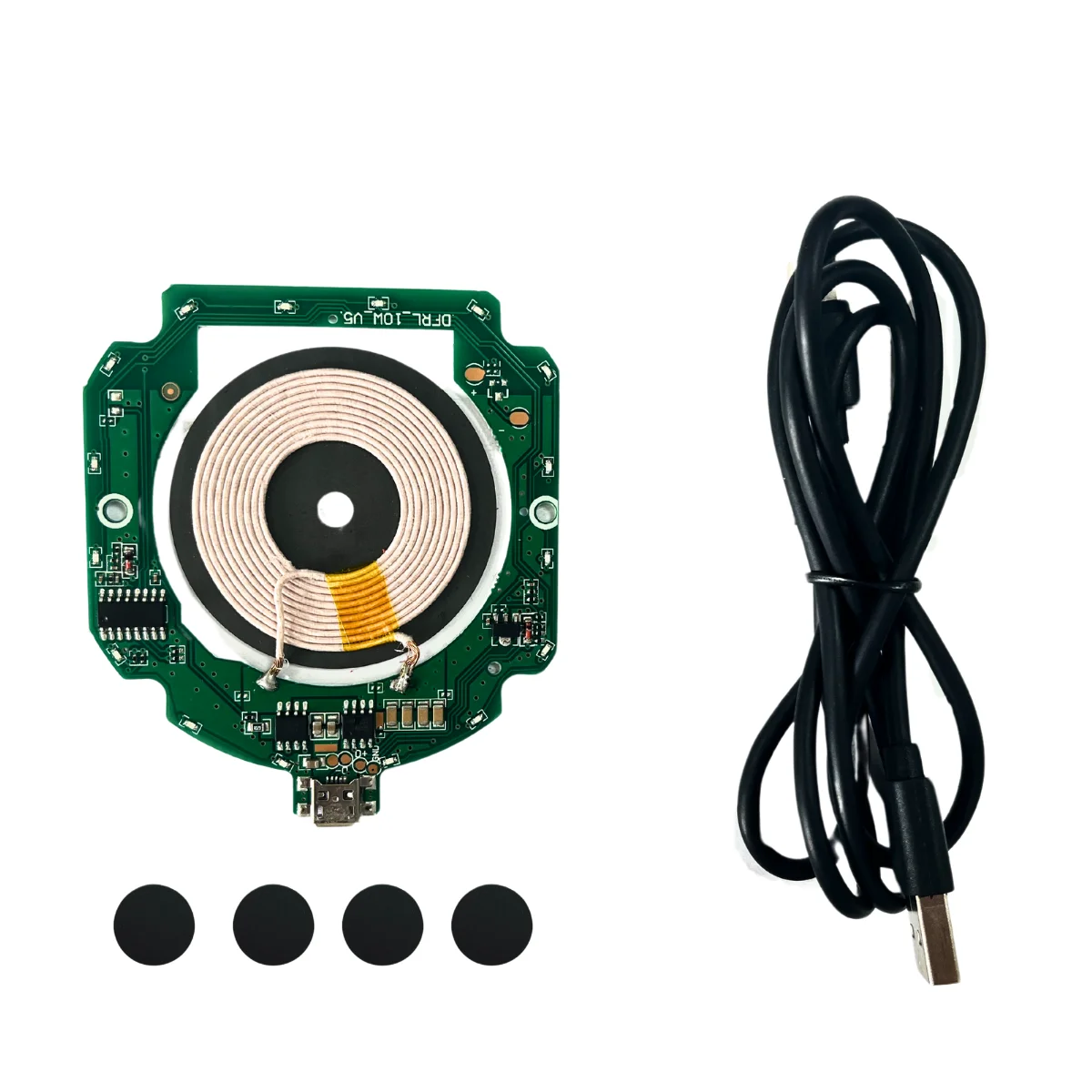 Makcosmos, 3D-печать, креативная модель, беспроводное зарядное устройство, панель, зарядное устройство для телефона, комплект компонентов, DIY подарок с 3d-принтером