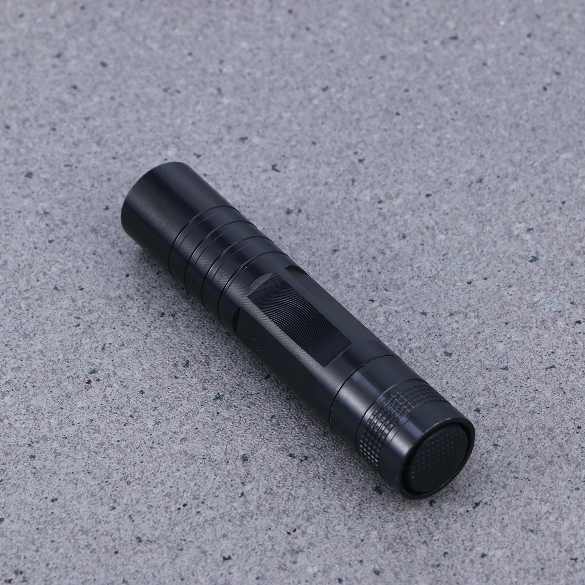 

Mini LED Torch Pocket Flashlight Black Aluminum Alloy Ultra Bright Waterproof Outdoor Camping Hiking Climbing Keyring 330ft Beam