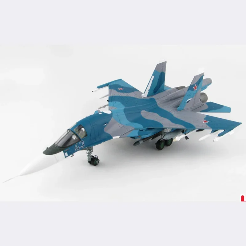 Diecast 1:72 Scale HA6304 Su-34 fighter Alloy Finished Simulation Model Static Decoration Souvenir Gifts For Adult Boy