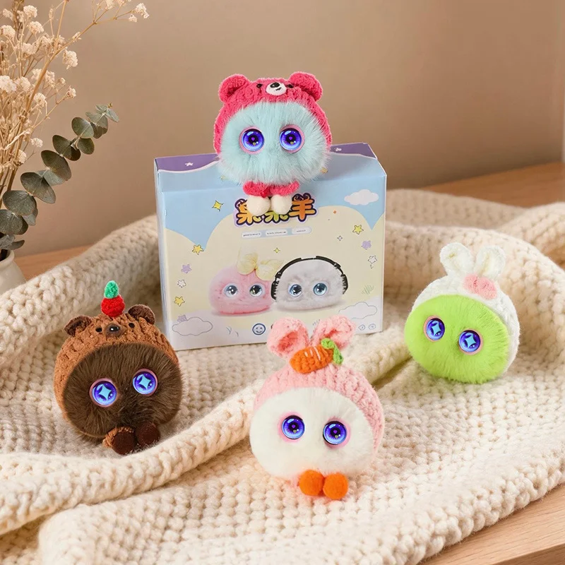AI Plush Rabbit E-Pet with Clothes Emotional Chatting Companion High-Quality Stuffed Bunny Doll Early Education Xmas Gift Toy