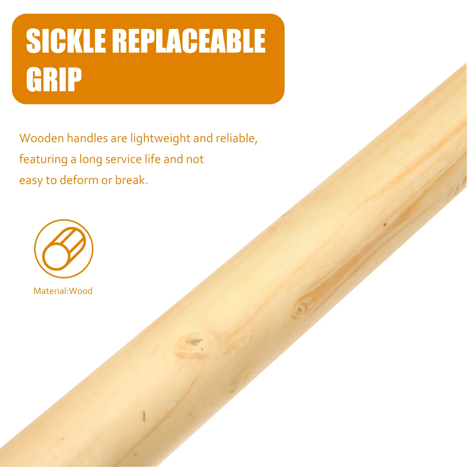 4Pcs Wooden Handles… - image