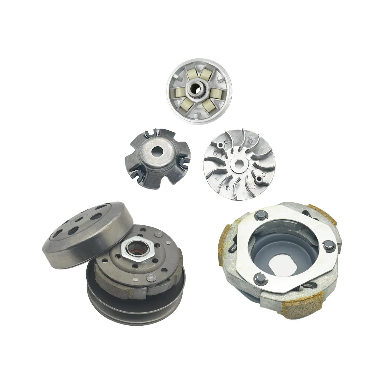 Motor Driven Wheel Clutch Assembly High Performance Good Workmanship Easy to Install Motorcycle Belt Pulley Clutch Assembly