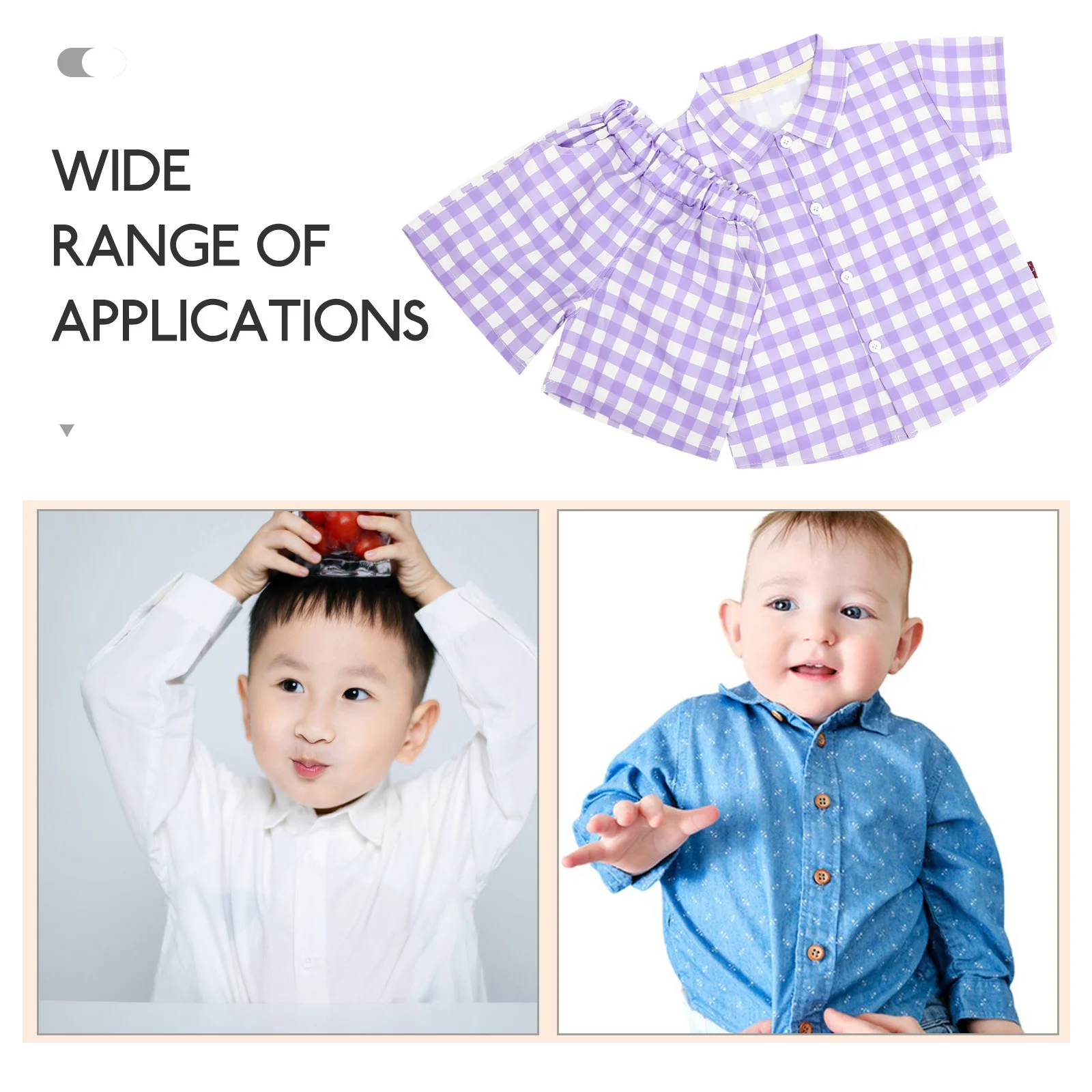 1 Set Kurzarm-Shirt-Anzug für Kleinkinder, Jungen, Mädchen, Sommer, Baumwolle, atmungsaktiv, Kinderkleidung, Set, Jungenanzüge, Spielbekleidung, formell