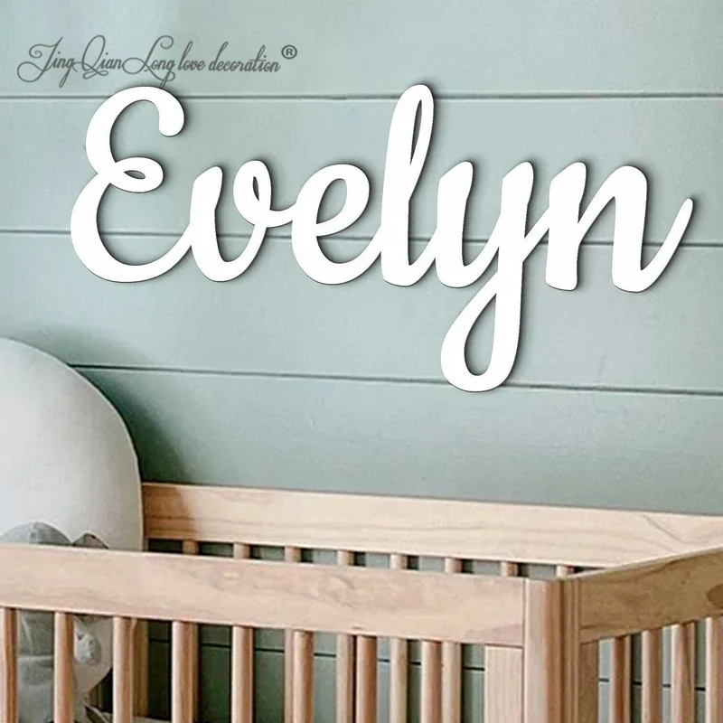 Custom Personalized Wooden Nam - đánh giá và giá Baby Nursery Name Letters