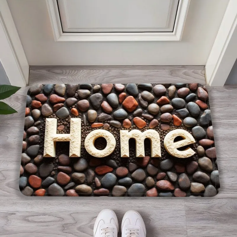 VIKAMA Cashmere-Like Doormat Bedroom Home Office Living Room - Soft Warm Noise-Reducing Luxury-Cozy Indoor Home Decor