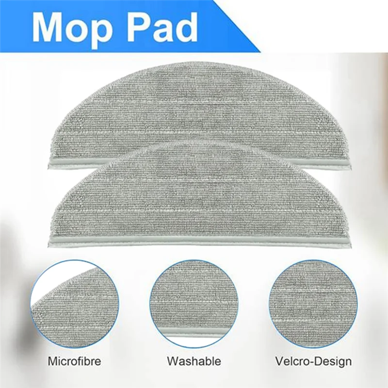 Juego de almohadillas de paño de mopa Forforredroad G10 Forviomi Alpha 3 VXVC25/MJSTP, repuesto de paño de mopa Partsa83x